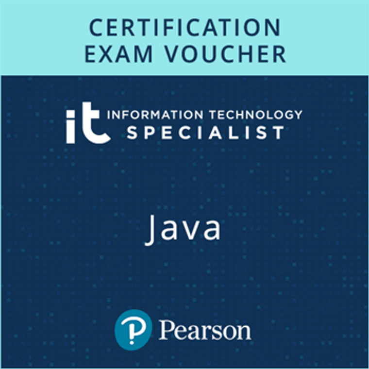 IT Specialist Exam Voucher - Java