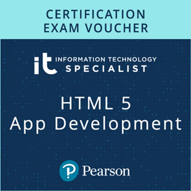 IT Specialist Exam Voucher - HTML5 App Development