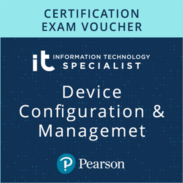 IT Specialist Exam Voucher - Device Configuration and Management