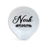 Nosh Spoon rest, hostess gift, Judaica, jewish home Nosh Spoon rest, hostess gift, Judaica, jewish home