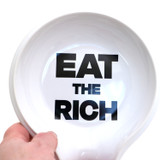 Eat the Rich Spoon rest, political gifts, anti-oligarchy