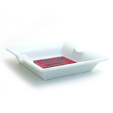 Smoking or Murder Ceramic Ashtray, funny ashtray