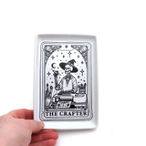 The Crafter, Tarot card dish,  gift for artist, maker, craft lover