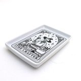 The Crafter, Tarot card dish,  gift for artist, maker, craft lover
