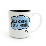 Professional Overthinker mug, anxiety, introvert, funny mug