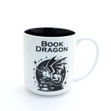Book Dragon mug, It's not Hoarding if it's Books