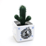 Alice in Wonderland mini planter, small succulent planter