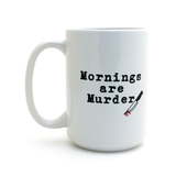 Michael Myers - Mornings are Murder Mug, Halloween movie Mug, Cult Classics