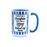 Liberal Stripes 15 oz. mug, Radical Leftist Scum