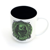 Get Money mug, wake up kick ass, funny gift for co worker