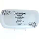 Lord of The Rings Oblong platter, Second Breakfast, Hobbit