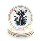 Fairy vintage upcycled 7.5" Salad Plate Program