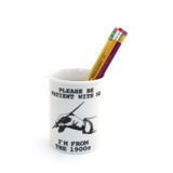 From the 1900s Pen and pencil cup, funny birthday gift Gen X Boomer Millennial