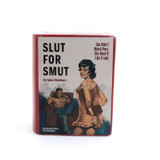 Slut for Smut Book pencil holder, vase, gift for reader, spicy romance lover