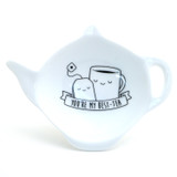 You're My Best-tea teabag holder, teapot shaped tea bag dish