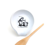 Frog Spoon rest, funny gift for cook