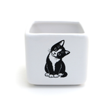 Cat Mini planter or candle holder, Cute Kitty, Gift for Cat lover