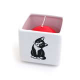 Cat Mini planter or candle holder, Cute Kitty, Gift for Cat lover