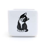 Cat Mini planter or candle holder, Cute Kitty, Gift for Cat lover