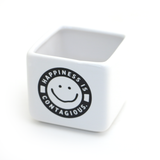 Happiness is Contagious Mini planter or candle holder, Inspiration Gift, Pluribus Fan