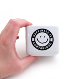 Happiness is Contagious Mini planter or candle holder, Inspiration Gift, Pluribus Fan