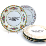 Cereal For Dinner vintage upcycled 7.5" Plate Program