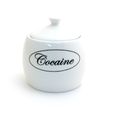 Cocaine Round Sugar Bowl -LIMITED EDITION