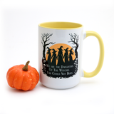 Witches Circle, Daughters of Witches 15 oz Mug, Halloween, Witch mug