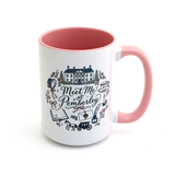 Meet Me at Pemberly Mug. Jane Austen fan,  Gift for reader
