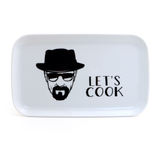 Let's Cook Breaking Bad Parody Rectangular Plate