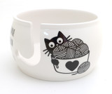 I Love Cats and Yarn - Yarn Bowl