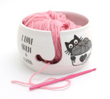 I Love Cats and Yarn - Yarn Bowl