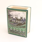 The Hobbit Book Shaped Pencil Holder, decoupaged, Vase