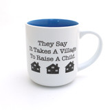 It Takes a Village Mug, Mother's Day gift, gift for Mom, new parent