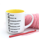 Definition of Crochet Mug, funny mug for someone who crochets