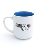 Alice in Wonderland Mug, Drink Me Tea Mug, Gift for Reader
