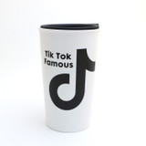 Tik Tok Famous travel mug, funny gift for influencer, social media star
