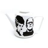 Frankenstein and Bride porcelain teapot, Made for each other