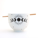 Moon Phase Noodle Chopstick Bowl