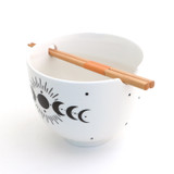 Moon Phase Noodle Chopstick Bowl