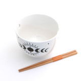 Moon Phase Noodle Chopstick Bowl
