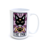 The Paw Tarot Card 15oz Mug