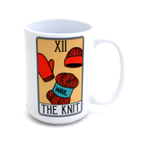 The Knit Tarot Card 15oz Mug