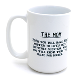 The Mom Tarot Card 15oz Mug