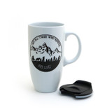Fellowship of the Rings travel mug, Not all those who wander are lost, LOTR, Hobbit