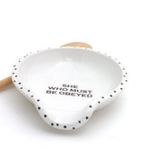 She Who Must be Obeyed, Cooking gift, Spoon Rest