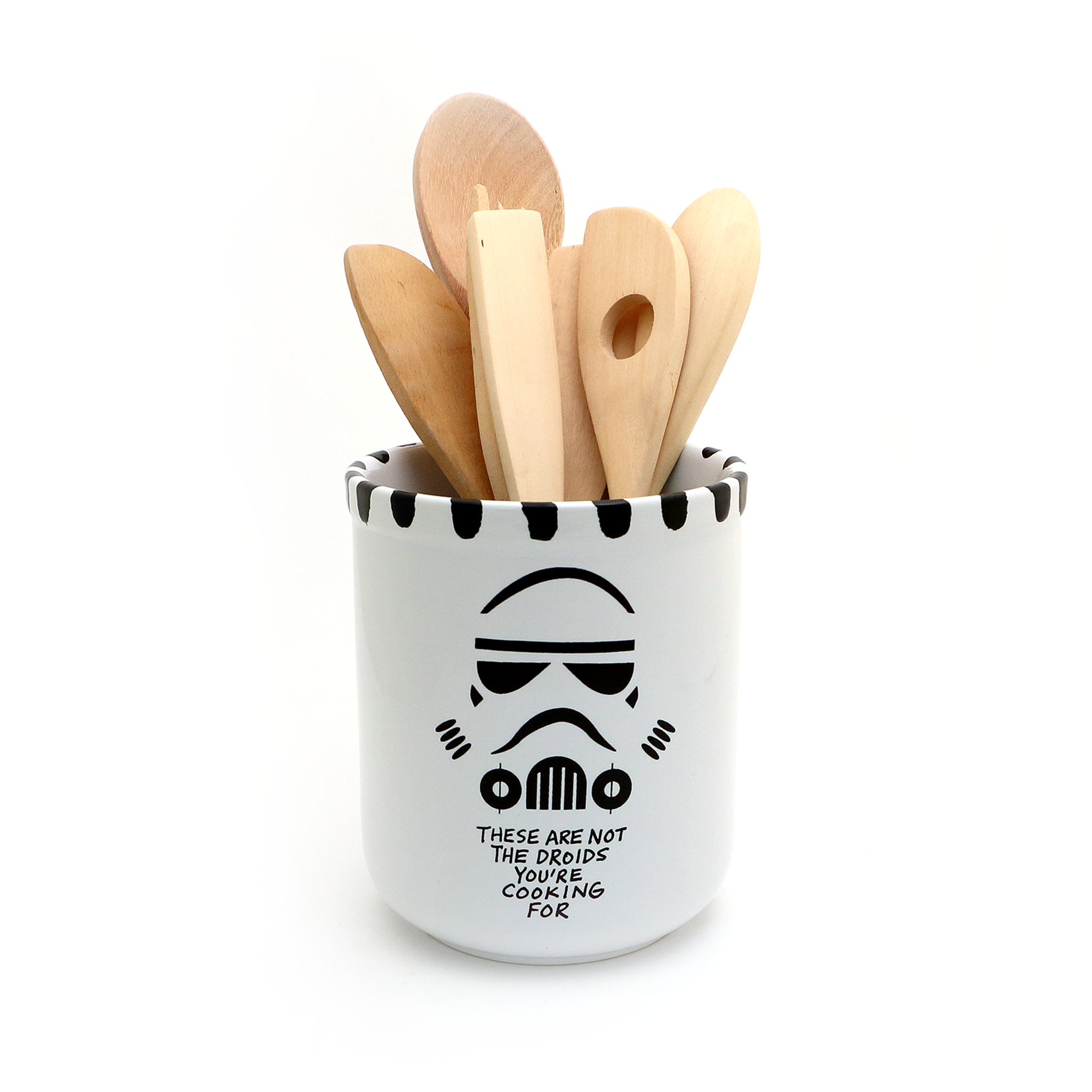  Star Wars Original Trilogy Characters Ceramic Spoon Rest Holder:  Home & Kitchen