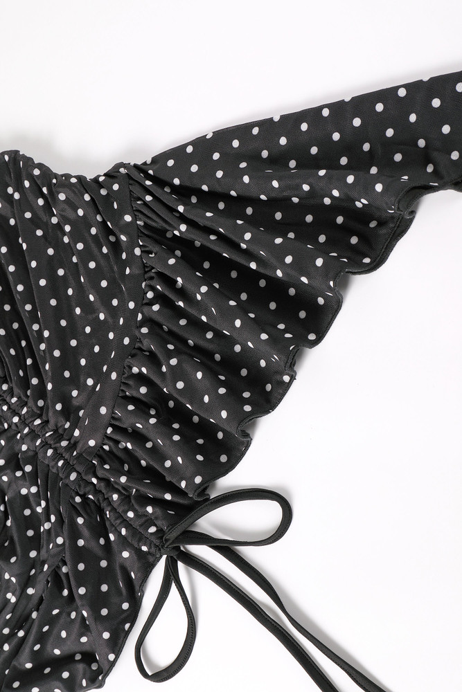 PRE-ORDER: Courtney Polka Dot Mesh Fairy Dress