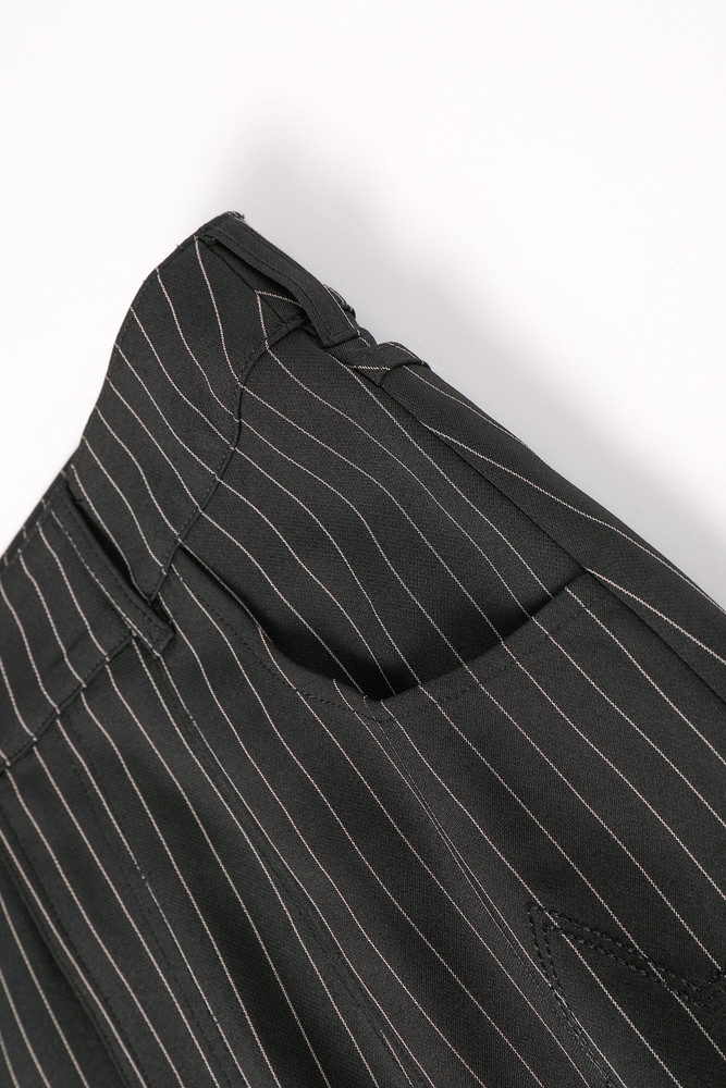 Rave Pinstripe Maxi Skirt