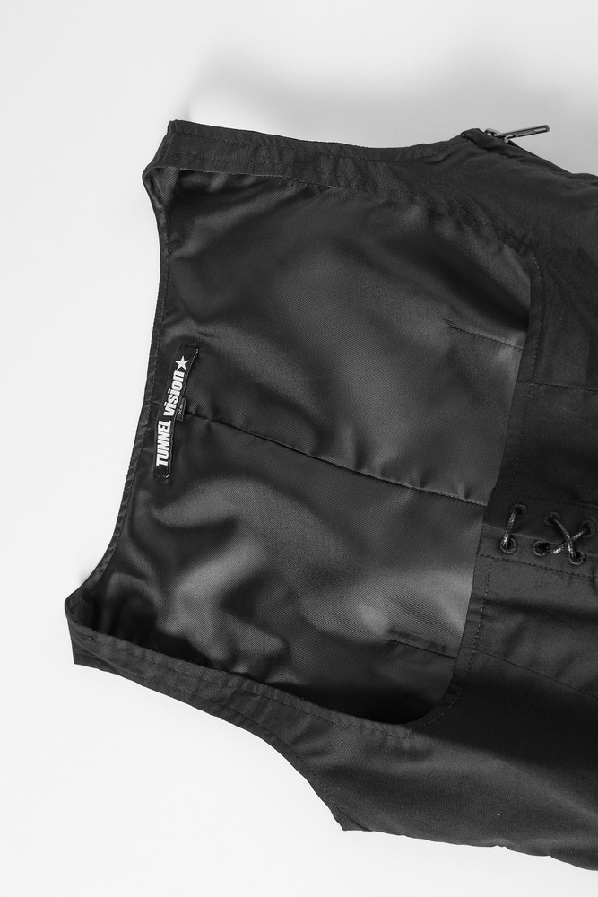 Ren Faire Black Vest